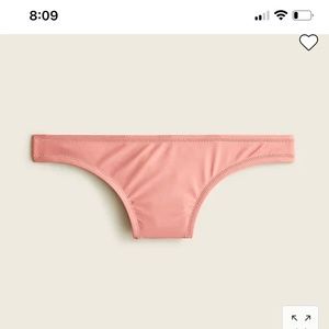 J Crew hipster bikini warm rose size small